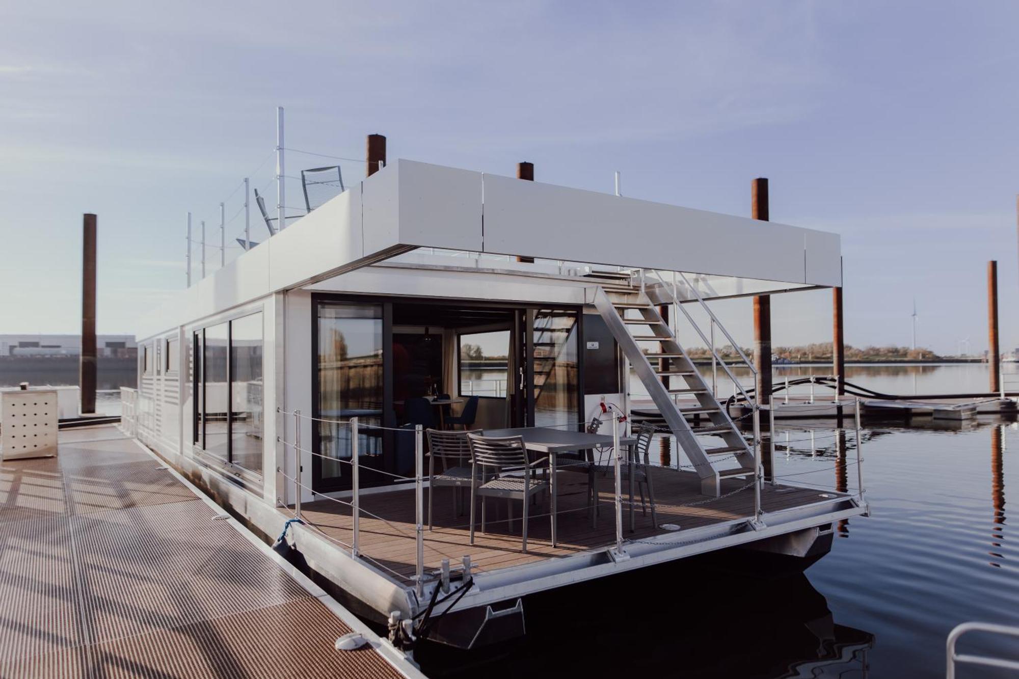 Hausboote Am Lankenauer Hoeft เบรเมน ภายนอก รูปภาพ