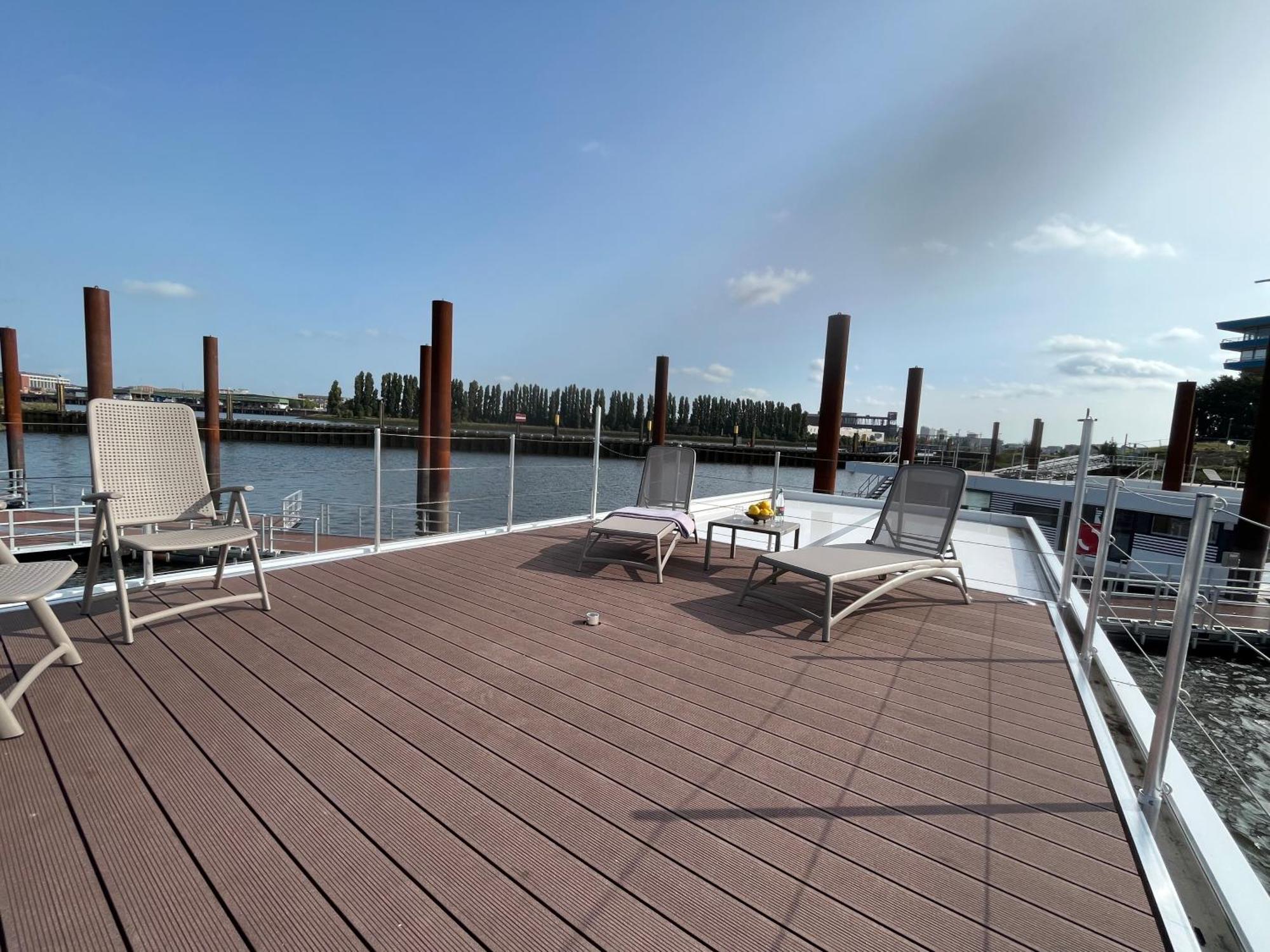 Hausboote Am Lankenauer Hoeft เบรเมน ภายนอก รูปภาพ