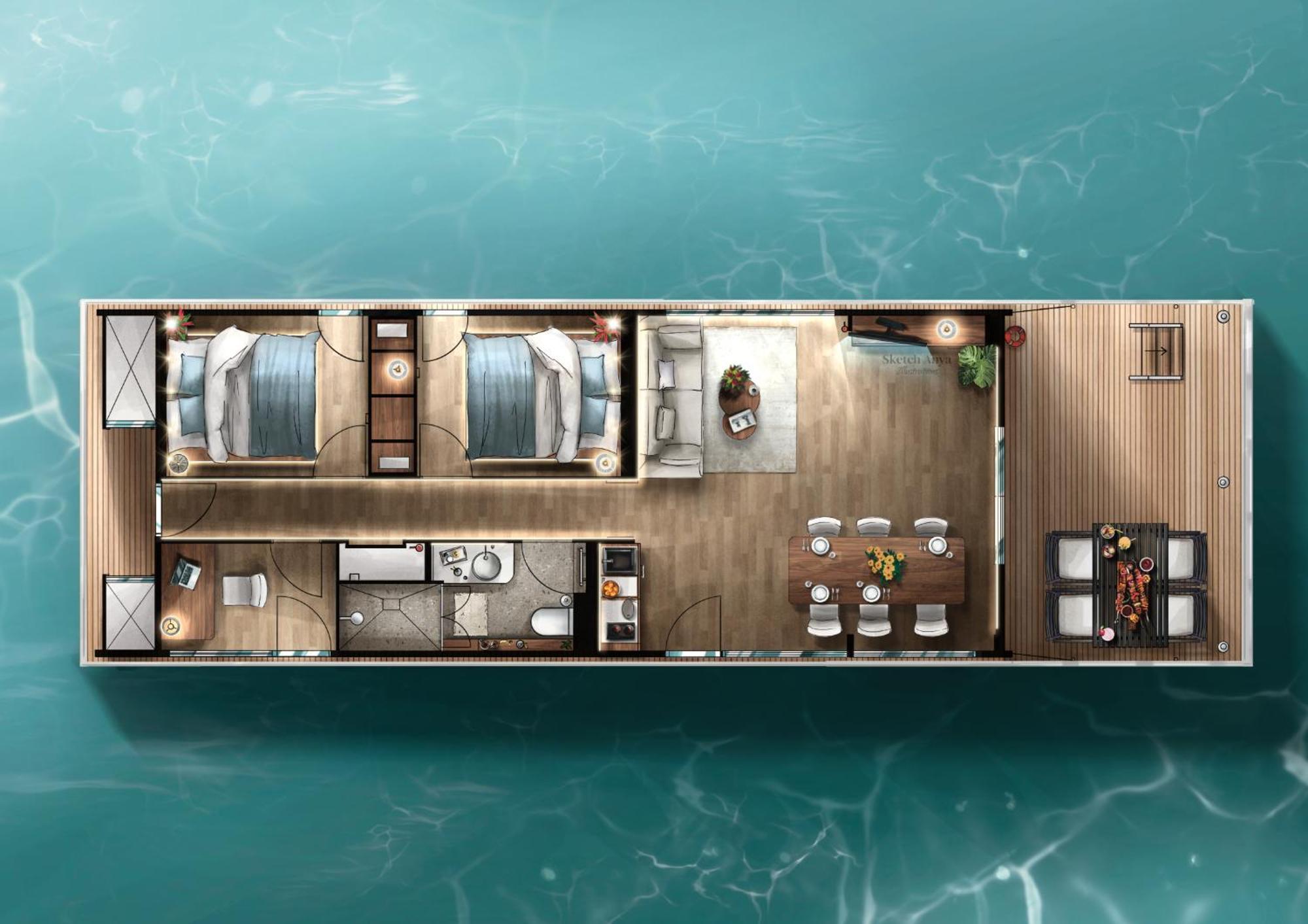 Hausboote Am Lankenauer Hoeft เบรเมน ภายนอก รูปภาพ